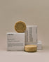 Nhuka kunzea shampoo bar displayed with FSC-certified packaging. Handmade in Australia and pH-balanced, ideal for irritated or dry scalps.