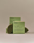 Nhuka Tea Tree conditioner bar with FSC-certified box. Handmade in Australia, sulfate- and silicone-free, pH-balanced for sensitive scalps and lightweight conditioning.